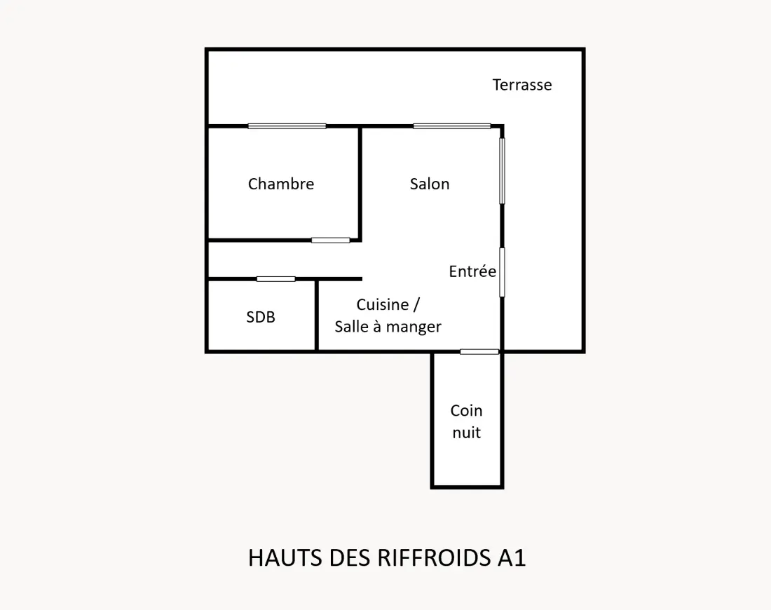 Résidence Hauts Des Riffroids A