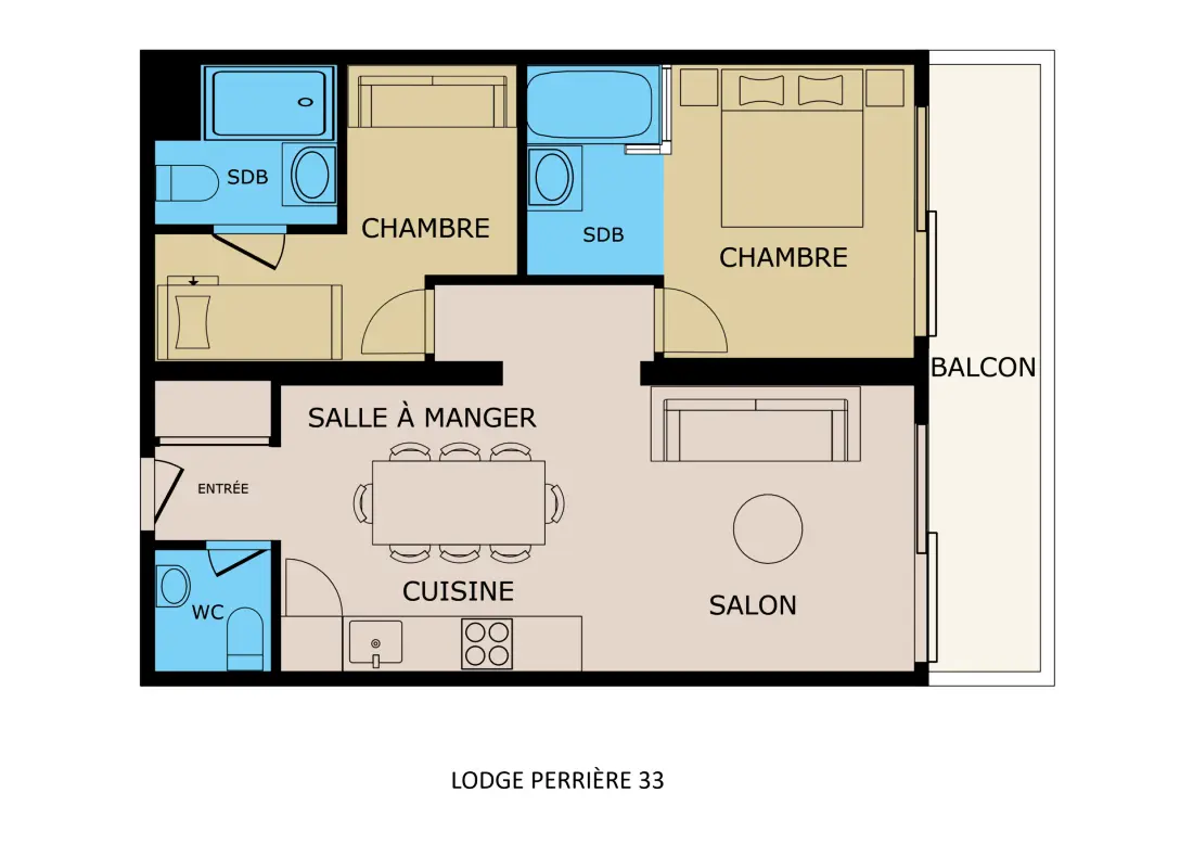 Résidence Lodge Perriere