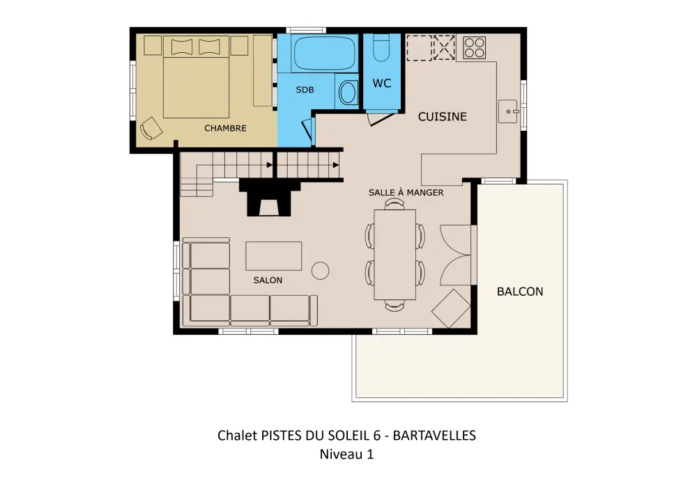 Résidence Pistes Du Soleil 6 / Bartavelles