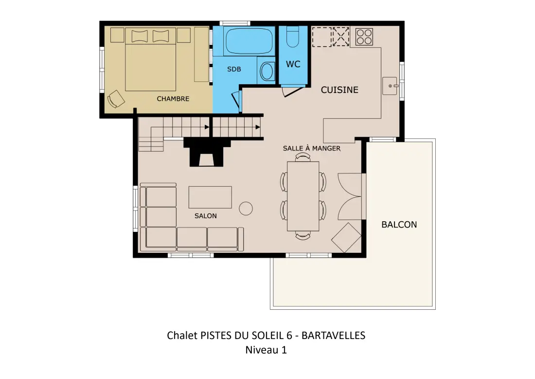 Résidence Pistes Du Soleil 6 / Bartavelles