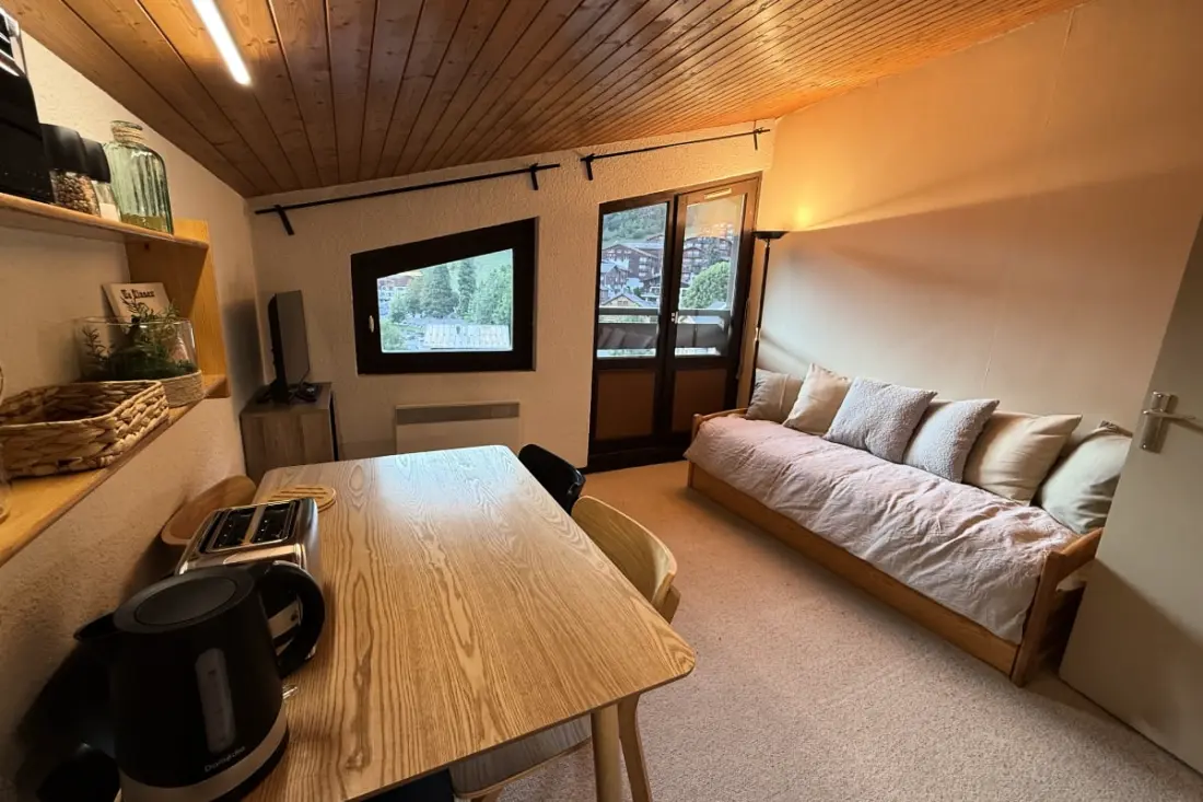 Studio Centre Village Avec Accès Direct Aux Pistes