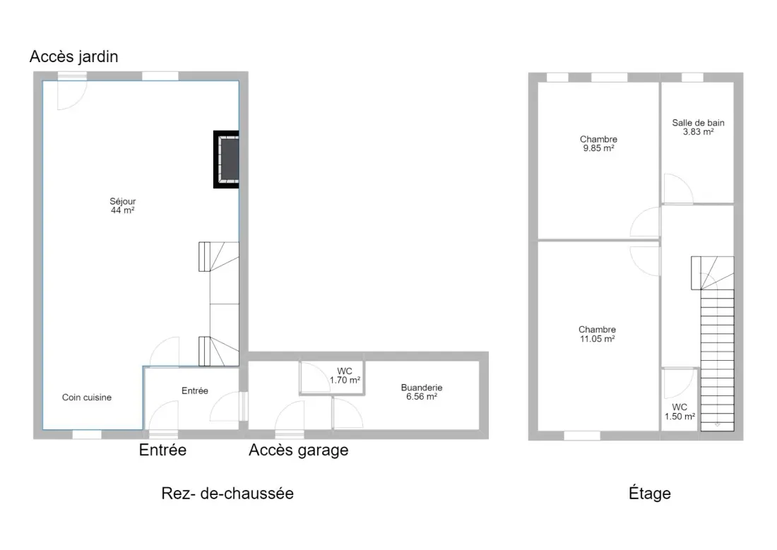 Gîte de France Gîtes de france 4/6 personnes a 3 épis
