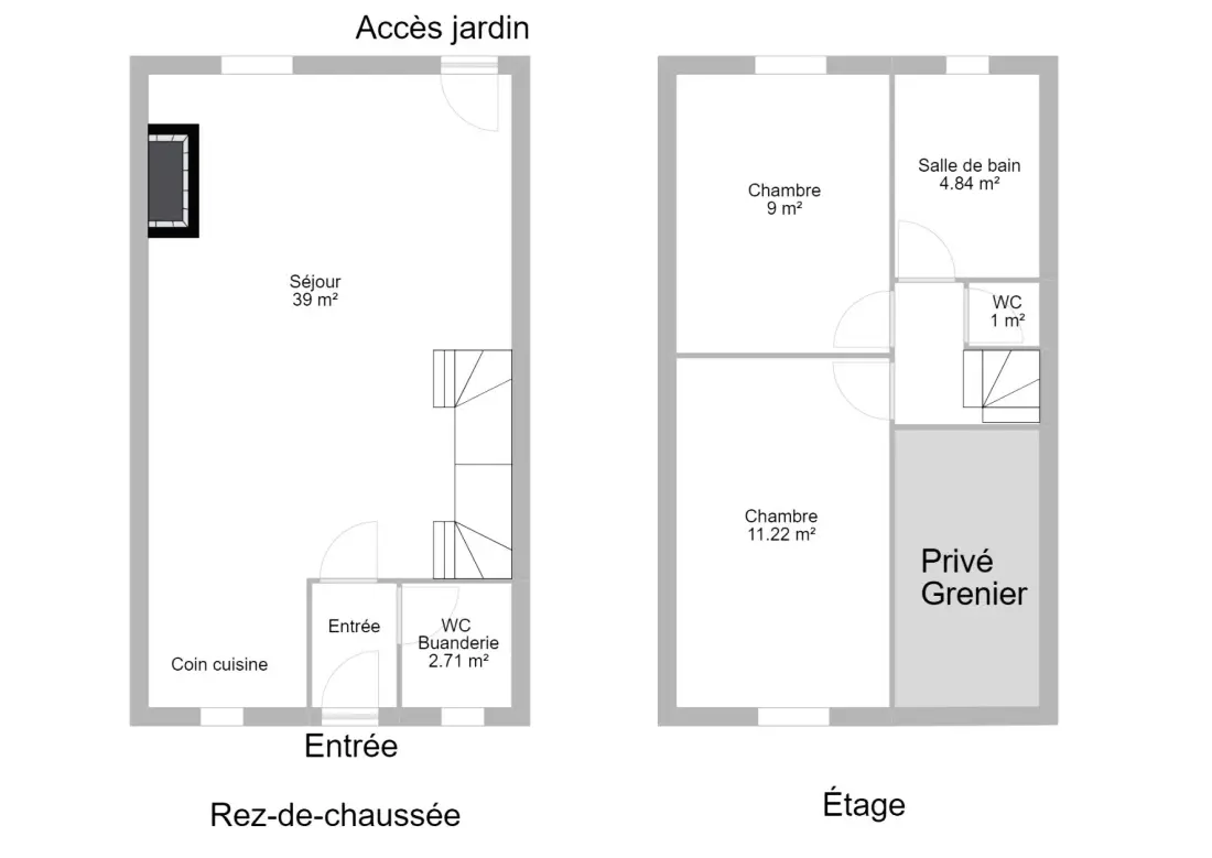 Gîte de France Gîtes de france 4/6 personnes b 3 épis