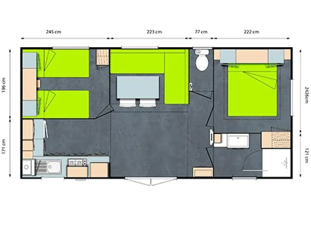 Camping Paradis - Le Grand R  4 étoiles★★★★