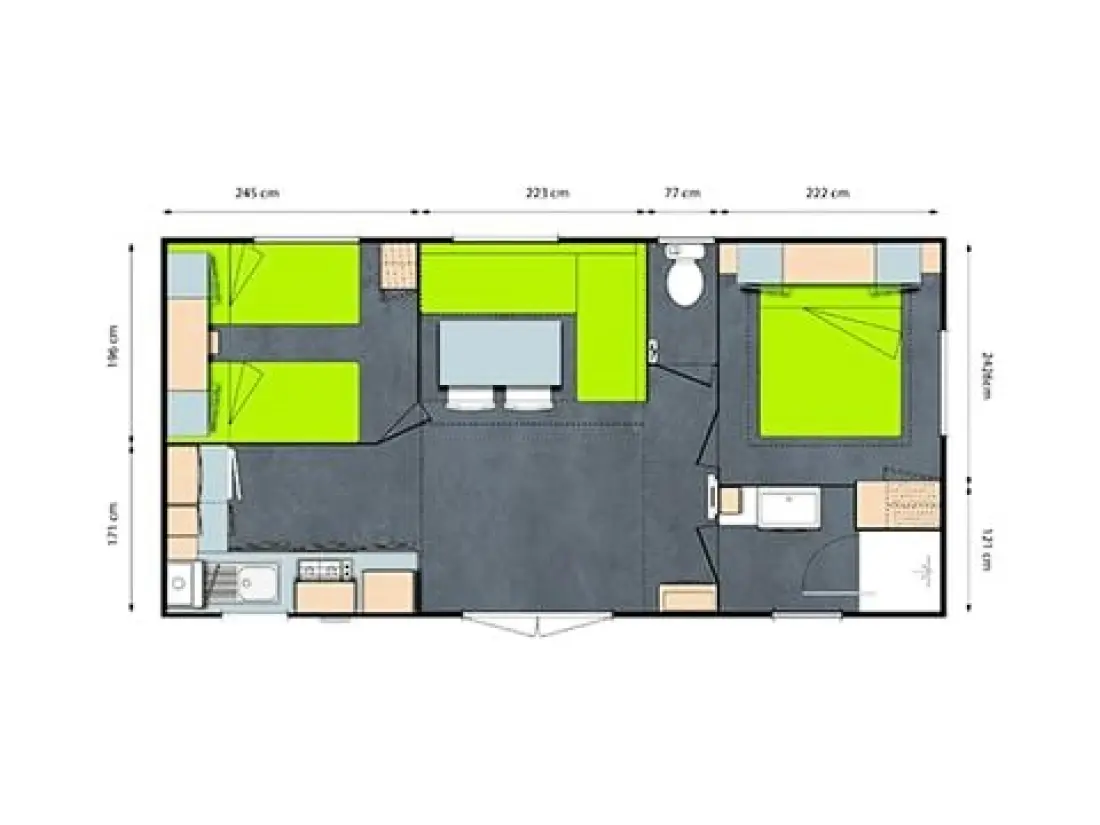 Camping Paradis - Le Grand R  4 étoiles★★★★