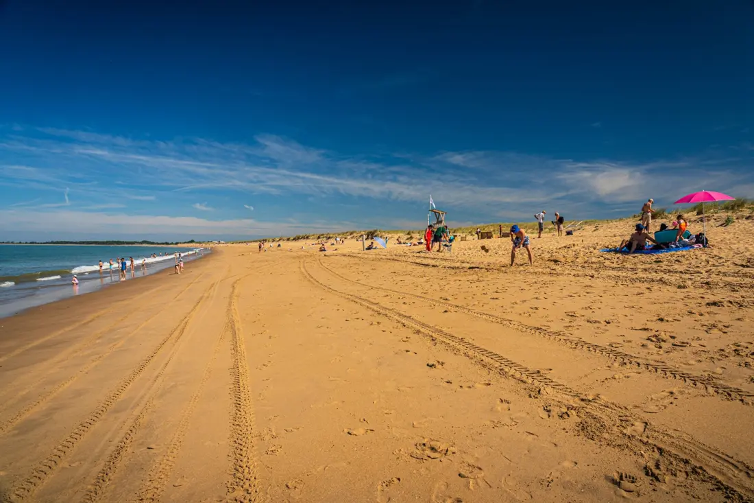 Camping Les Flots Bleus 41 étoiles★ - Plage