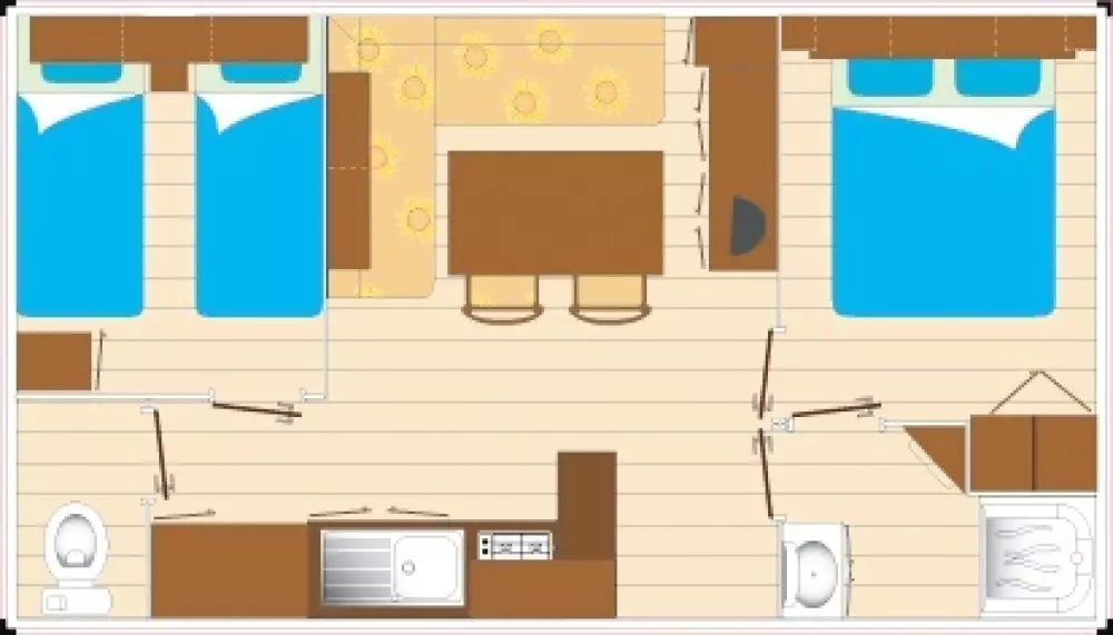 Camping Les Flots Bleus 4 étoiles★★★★