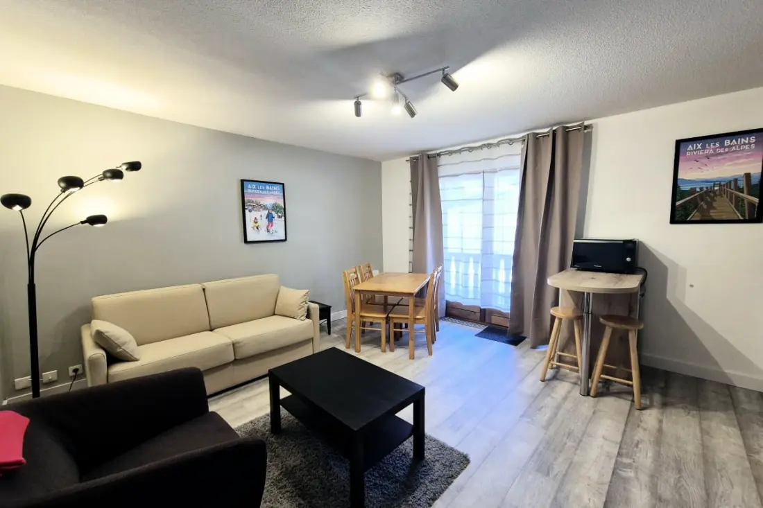 Charmant Appartement Au Revard – Idéal Pour 4 Personnes, Au Pied Des Pistes
