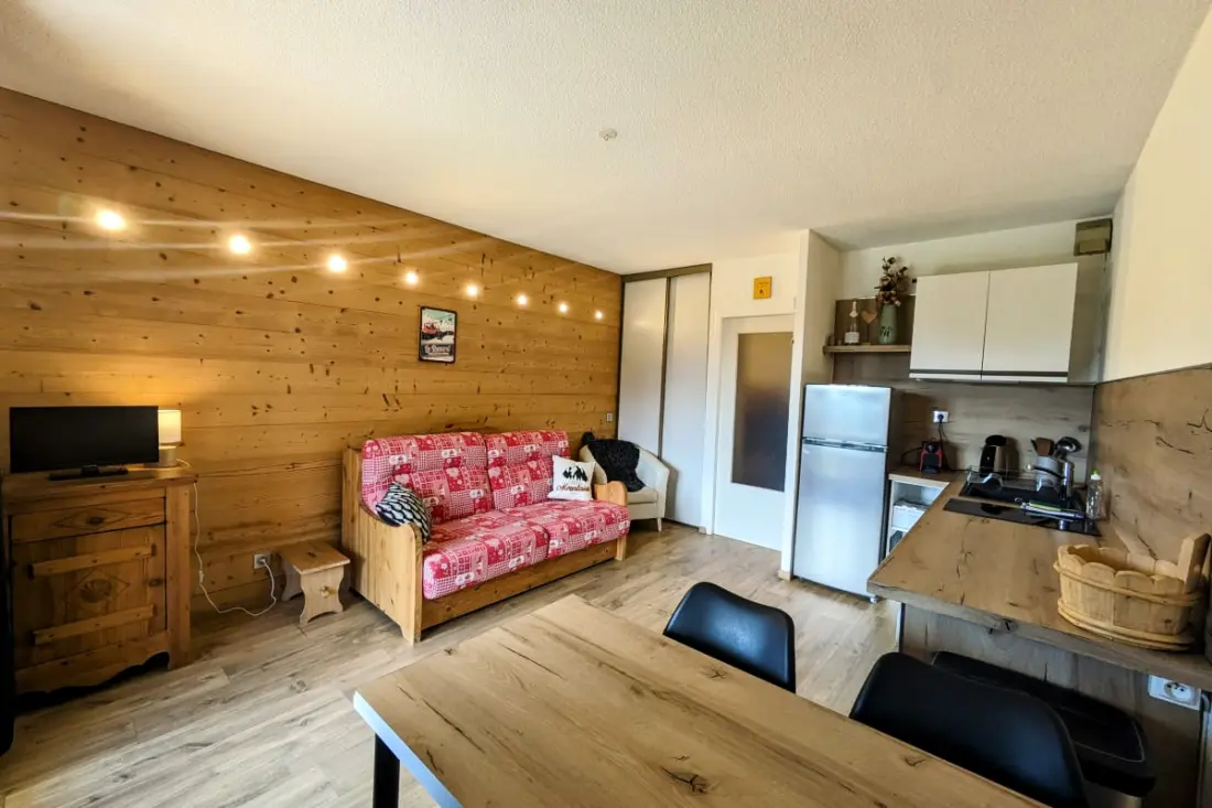 Chaleureux Studio Au Pied Des Pistes - Le Refuge 2 étoiles★★