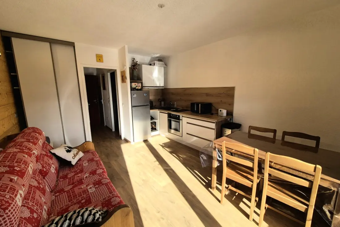 Chaleureux Studio Au Pied Des Pistes - Le Refuge 2 étoiles★★