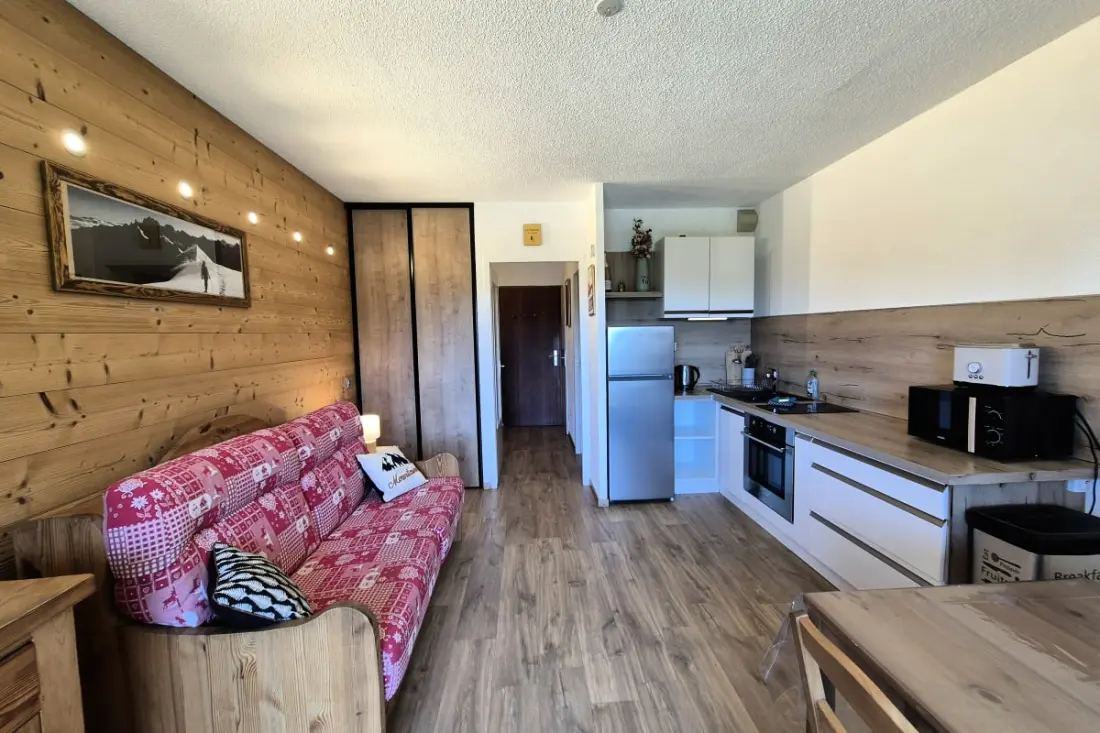 Chaleureux Studio Au Pied Des Pistes - Le Refuge 2 étoiles★★