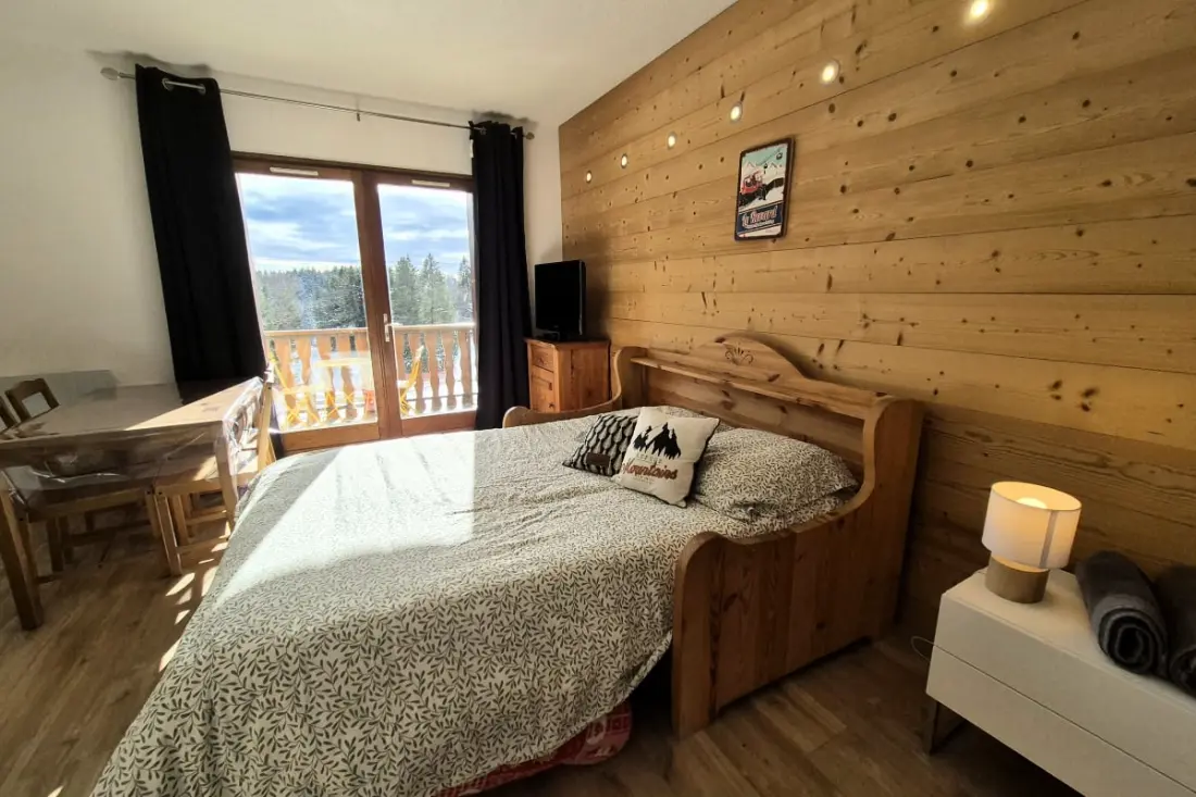 Chaleureux Studio Au Pied Des Pistes - Le Refuge 2 étoiles★★