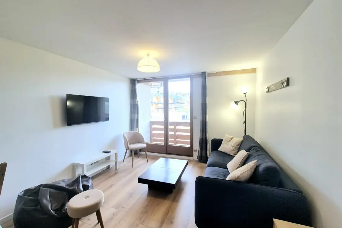 Appartement Chaleureux Au Cœur De La Féclaz - 5 Personnes - 48m2
