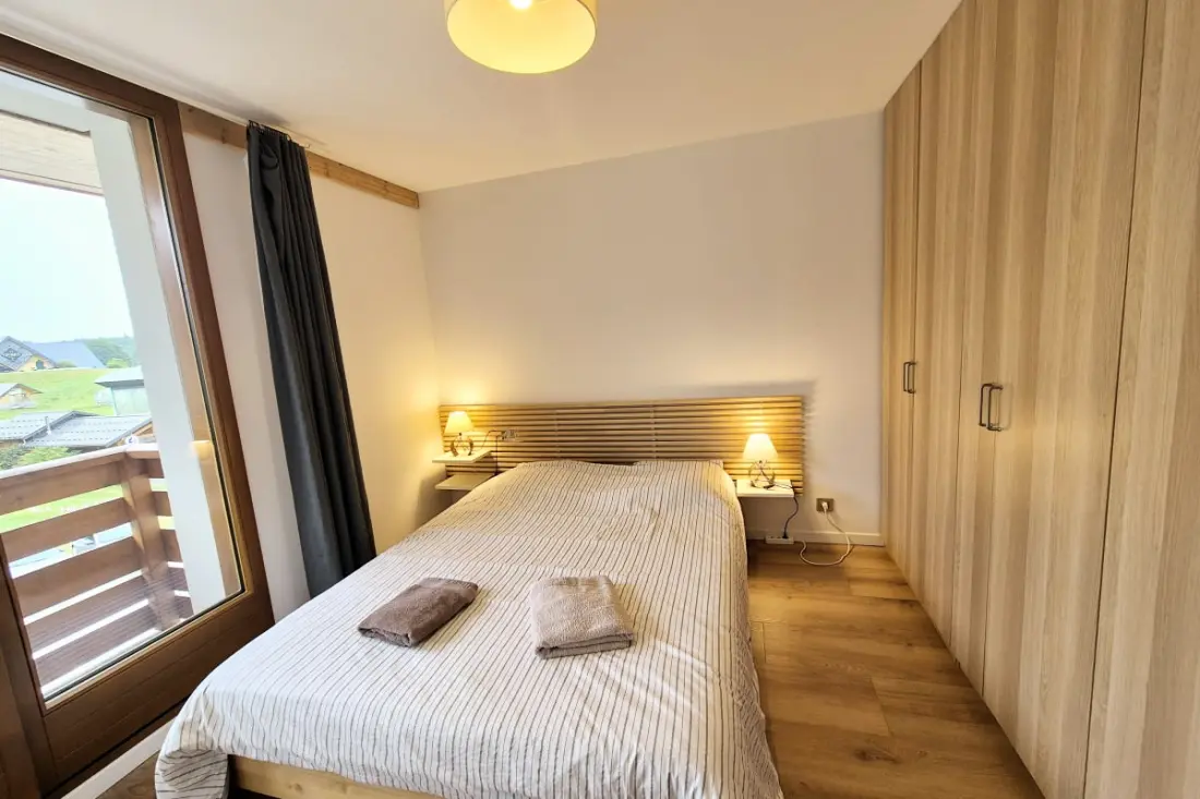 Appartement Chaleureux Au Cœur De La Féclaz - 5 Personnes - 48m2