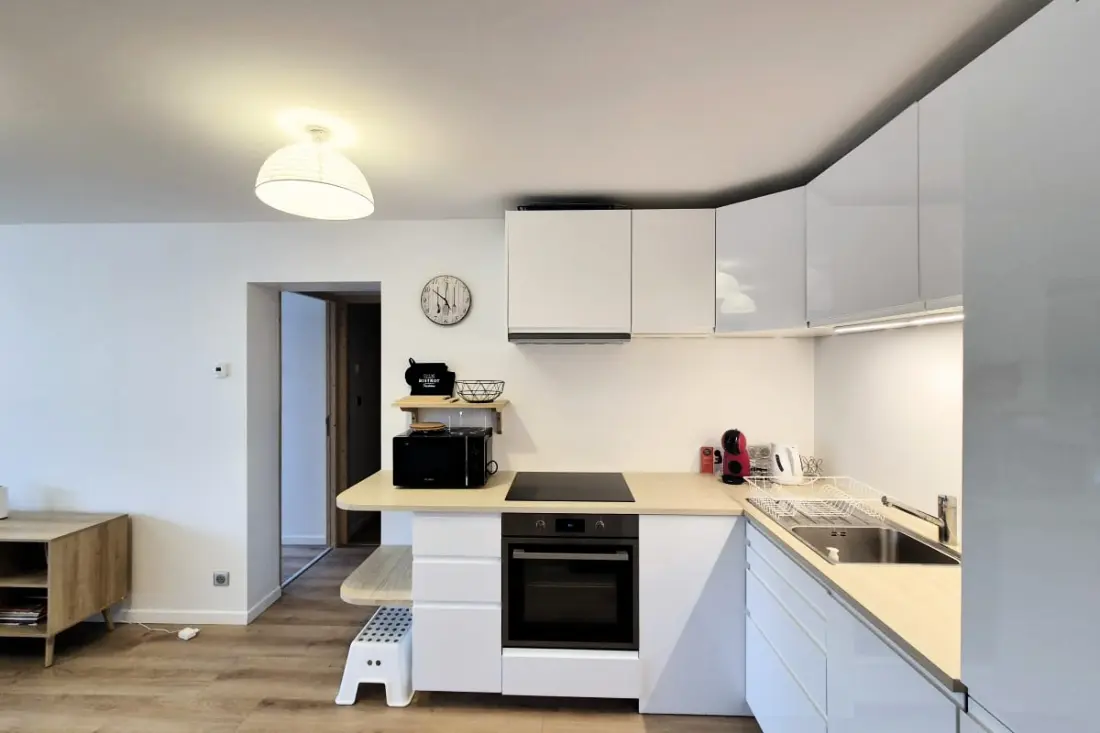 Appartement Chaleureux Au Cœur De La Féclaz - 5 Personnes - 48m2