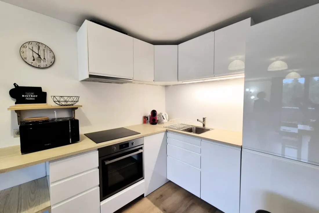 Appartement Chaleureux Au Cœur De La Féclaz - 5 Personnes - 48m2