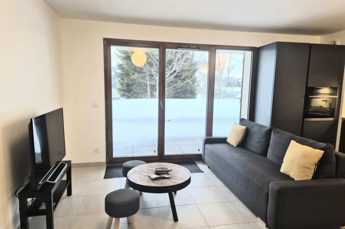 Appartement Cosy Pour 4 Personnes – La Féclaz