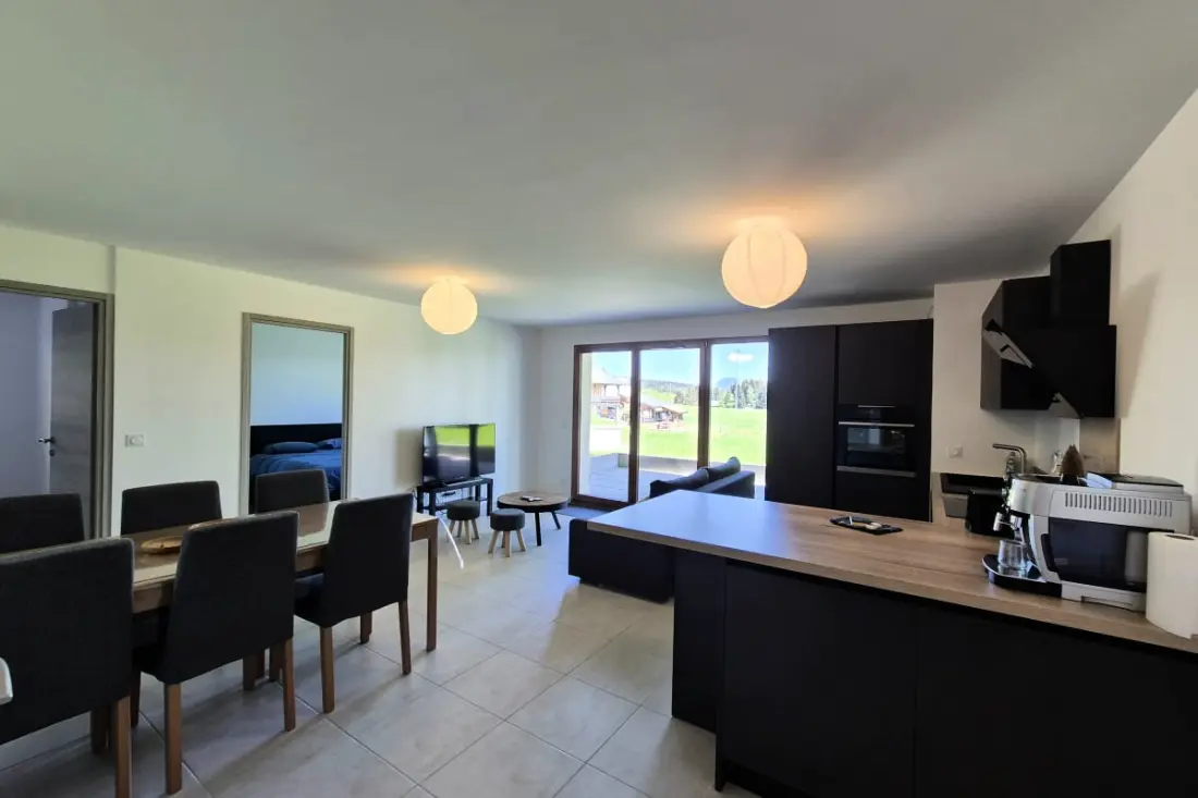 Appartement Cosy Pour 4 Personnes – La Féclaz
