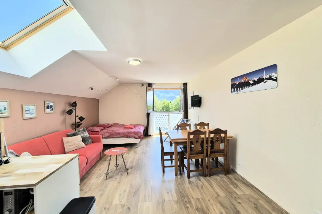 Appartement Spacieux  La Féclaz - Piscine