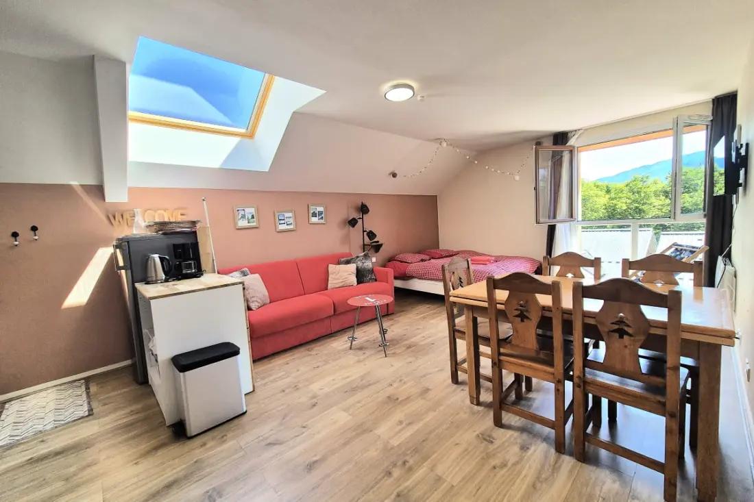 Appartement Spacieux  La Féclaz - Piscine