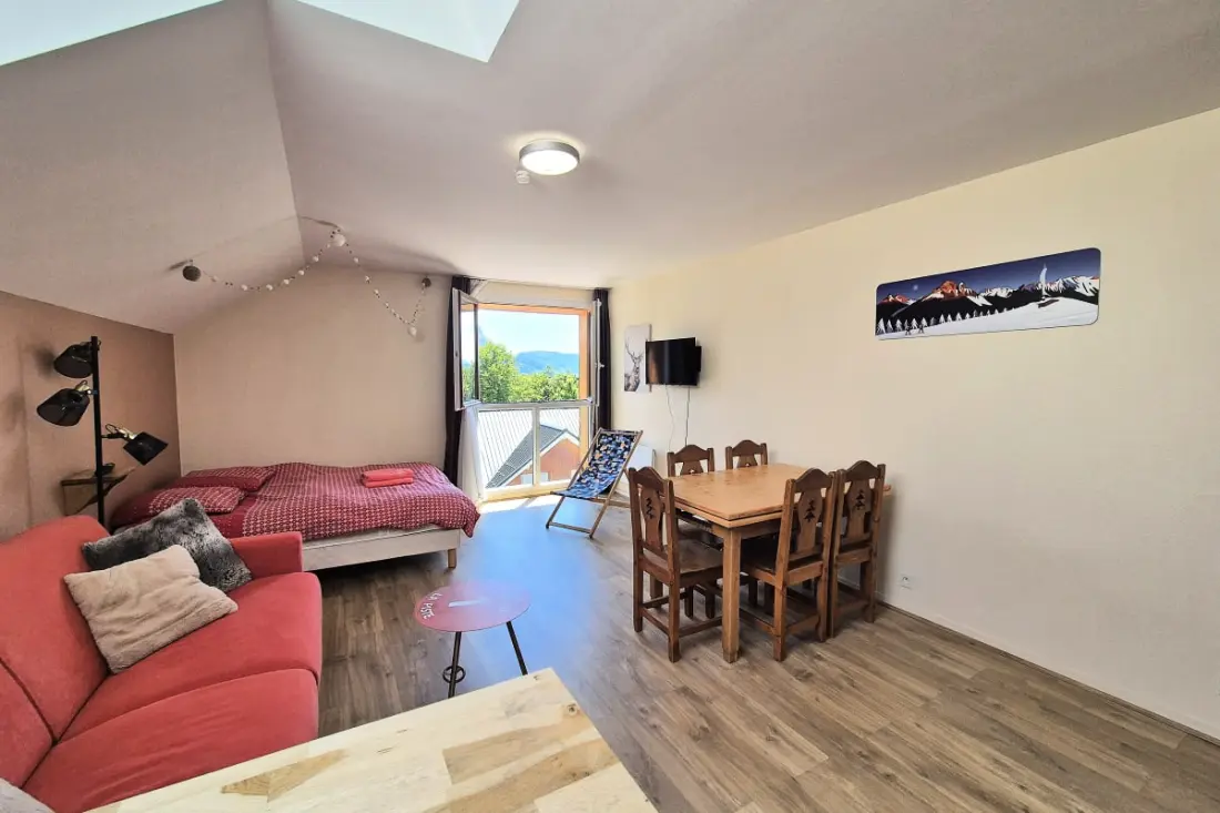 Appartement Spacieux  La Féclaz - Piscine