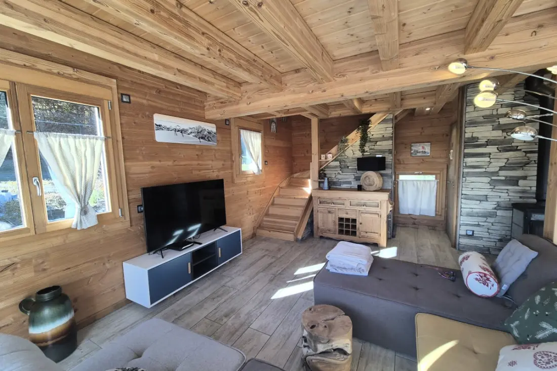 Chalet D'exception à Louer à La Féclaz – 4 Chambres, 10 Couchages