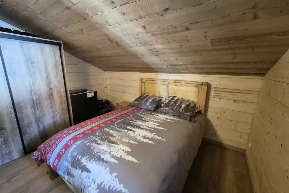 Chalet Nordique Pour 6 Personnes à La Féclaz - Piscine été