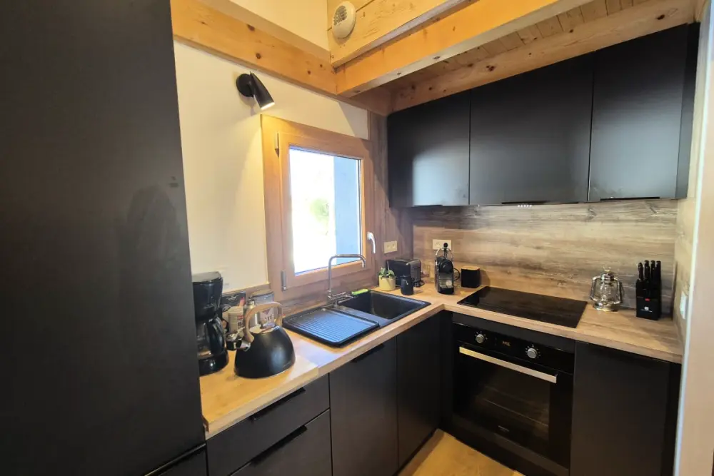 Chalet Nordique Pour 6 Personnes à La Féclaz - Piscine été