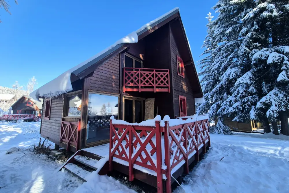 Nouveau ! Magnifique Chalet Nordique à La Féclaz - Idéal Pour 6 Personnes
