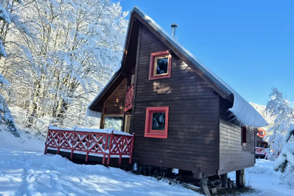 Nouveau ! Magnifique Chalet Nordique à La Féclaz - Idéal Pour 6 Personnes