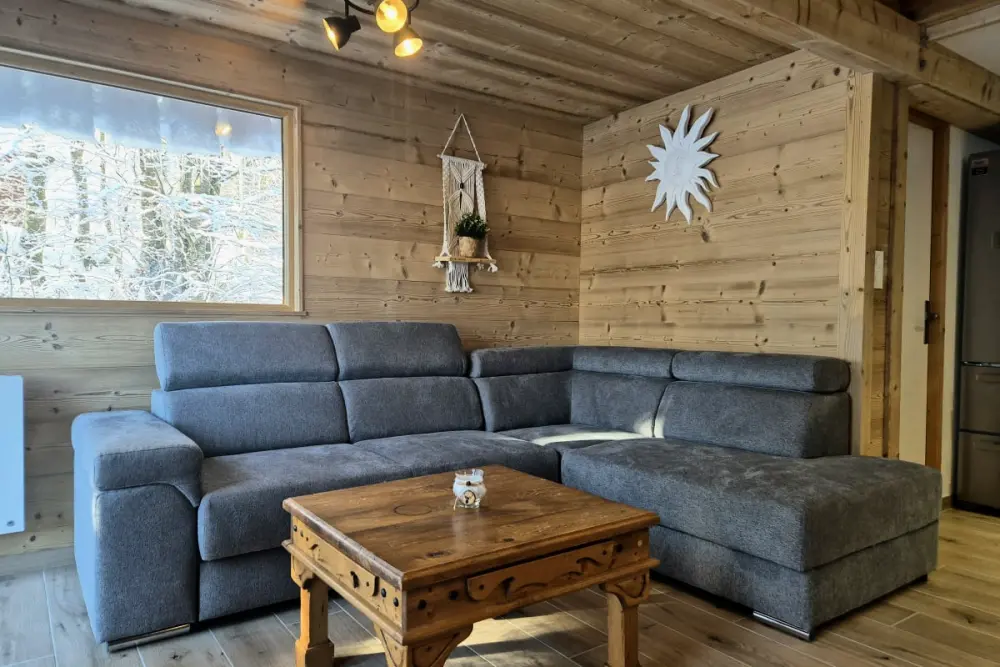 Nouveau ! Magnifique Chalet Nordique à La Féclaz - Idéal Pour 6 Personnes