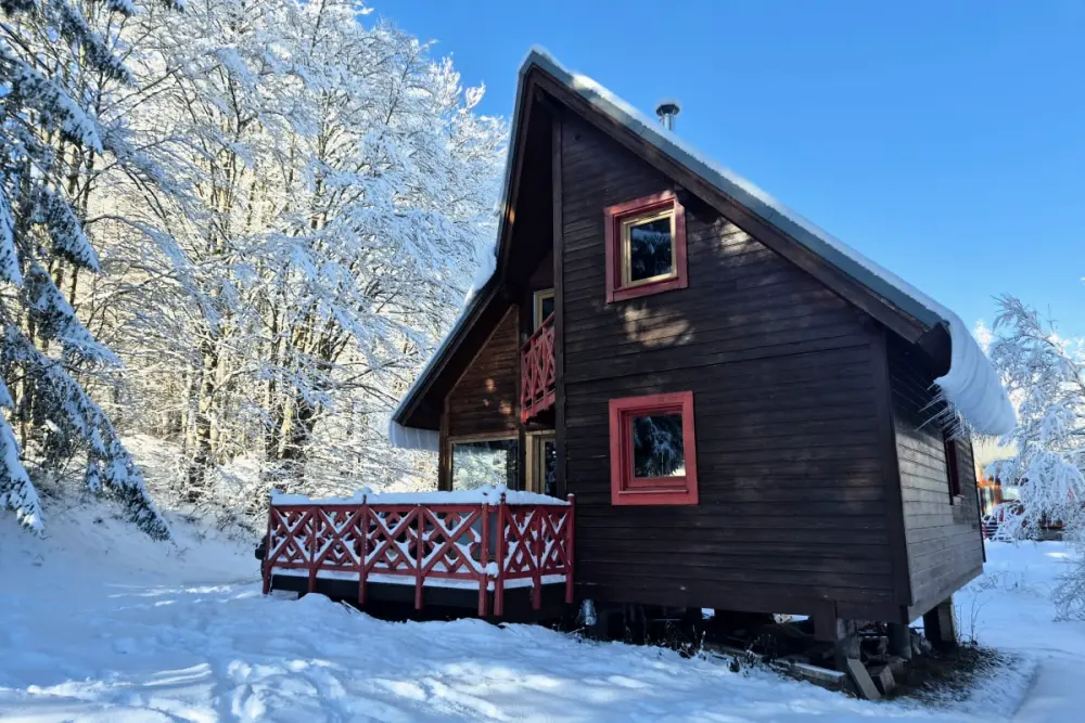 Nouveau ! Magnifique Chalet Nordique à La Féclaz - Idéal Pour 6 Personnes