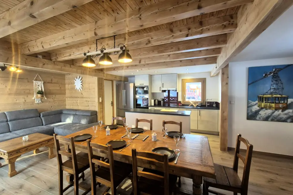 Nouveau ! Magnifique Chalet Nordique à La Féclaz - Idéal Pour 6 Personnes
