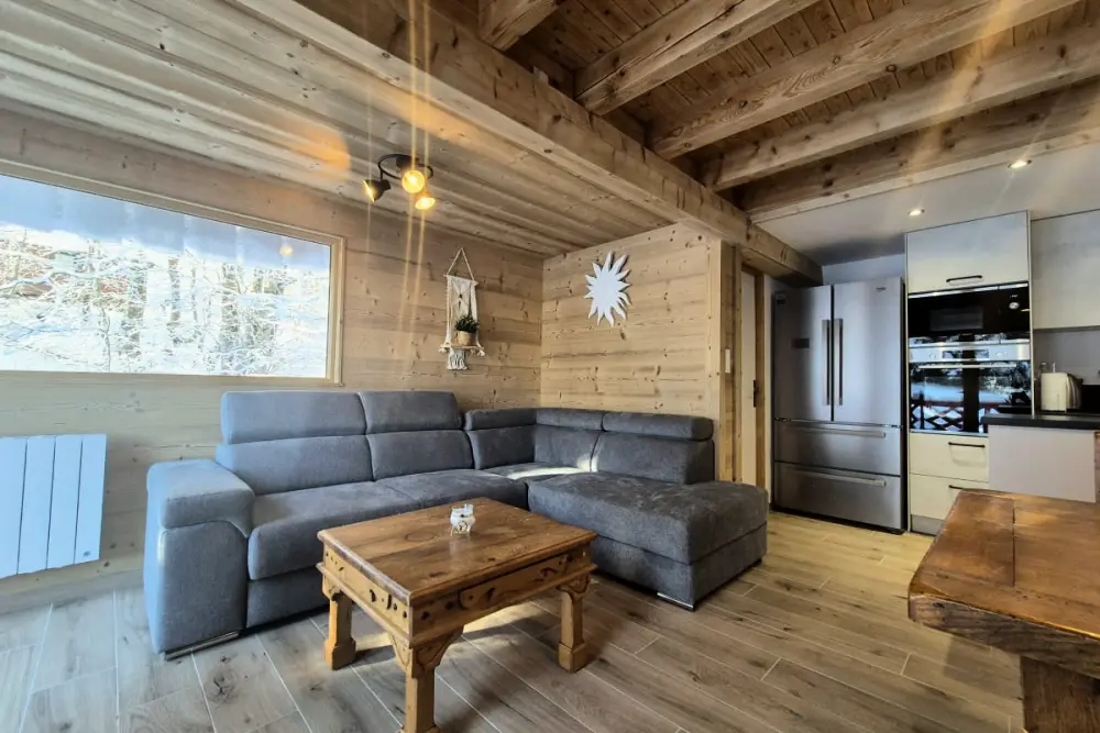 Nouveau ! Magnifique Chalet Nordique à La Féclaz - Idéal Pour 6 Personnes