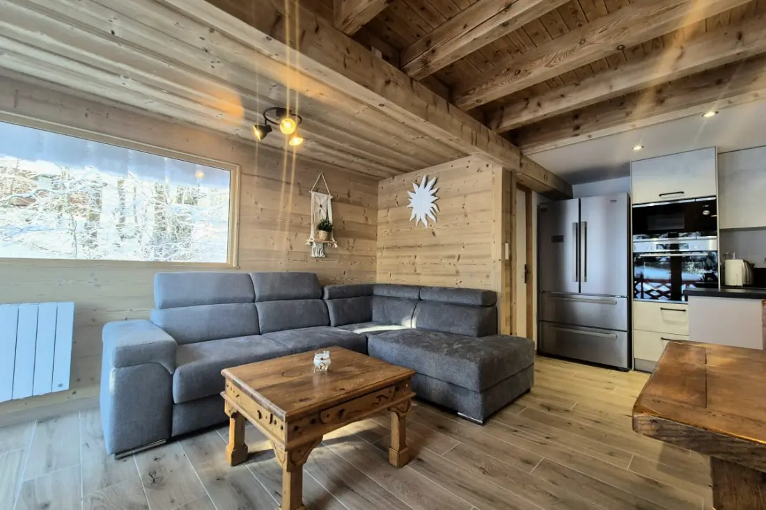 Nouveau ! Magnifique Chalet Nordique à La Féclaz - Idéal Pour 6 Personnes