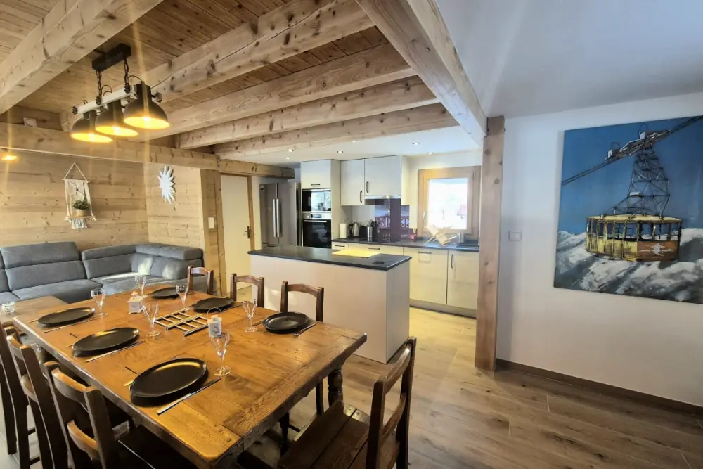 Nouveau ! Magnifique Chalet Nordique à La Féclaz - Idéal Pour 6 Personnes
