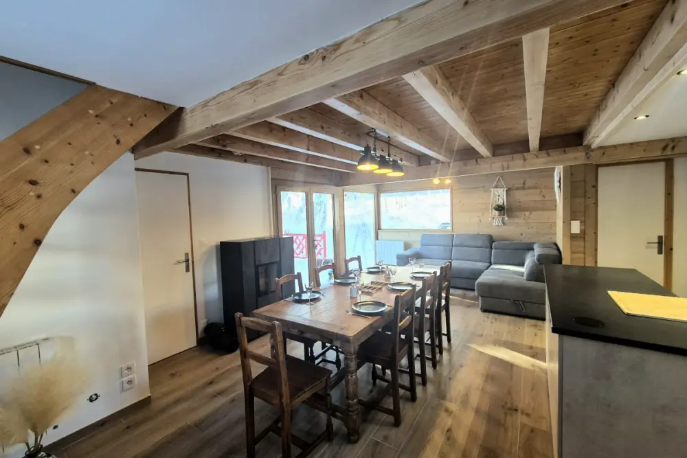Nouveau ! Magnifique Chalet Nordique à La Féclaz - Idéal Pour 6 Personnes