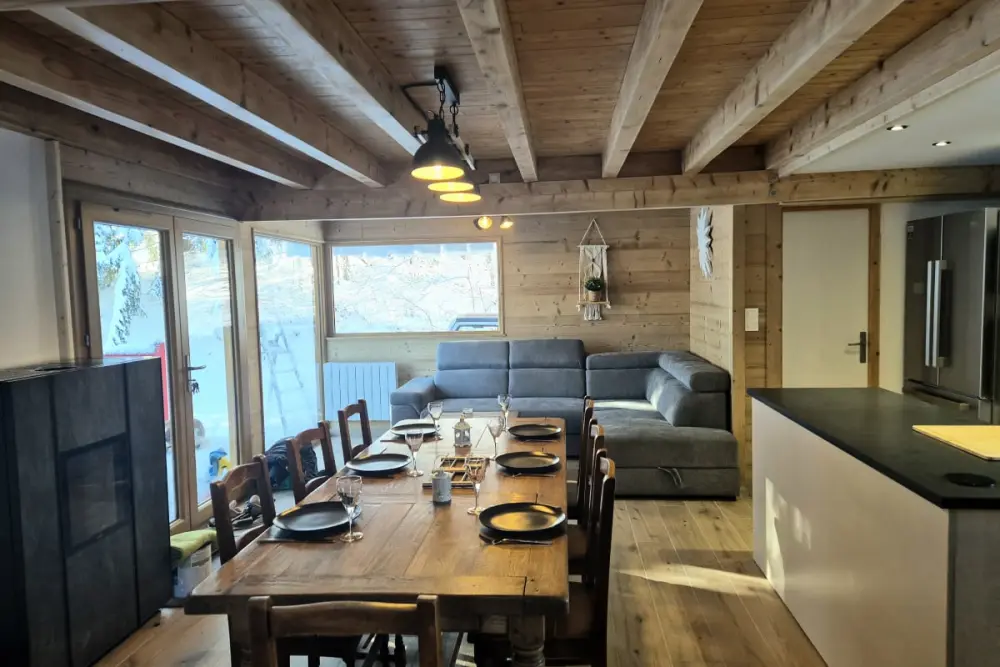 Nouveau ! Magnifique Chalet Nordique à La Féclaz - Idéal Pour 6 Personnes