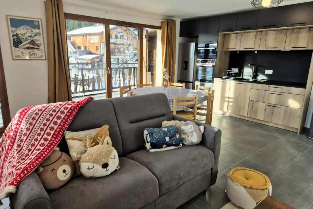 Spacieux Appartement Au Pied Des Pistes