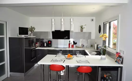 Maison 5 pièces 9 personnes vue sur la mer