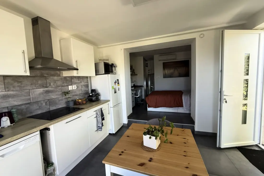Studio Cosy Dans Villa, Climatisé, Terrasse - La Garde