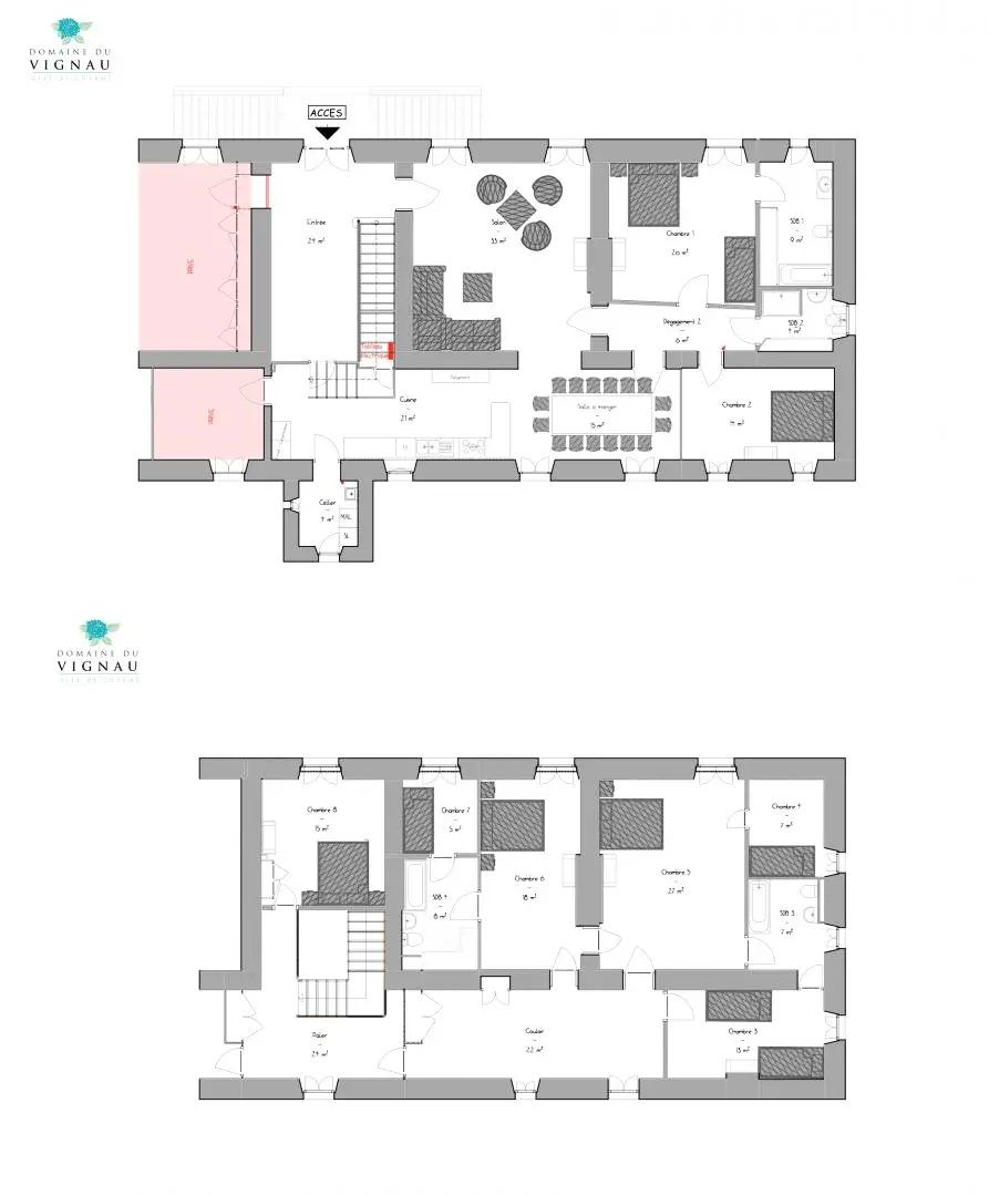 Gîte de France Maison de maître 4 épis
