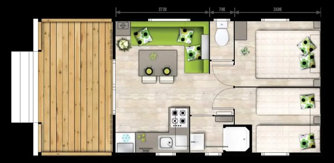 Flower Camping Le Pavillon 3 étoiles★★★
