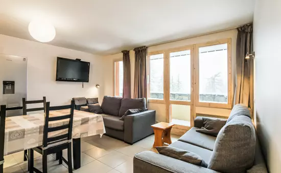 Bel appartement skis aux pieds aux Coches - maeva Home