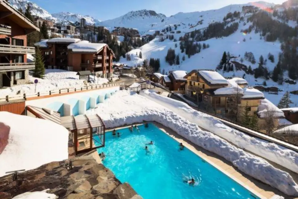 Bel Appartement Avec Terrasse à La Plagne 1800