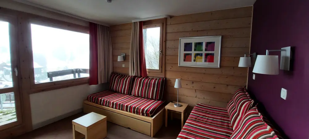 Bel Appartement Avec Terrasse à La Plagne 1800