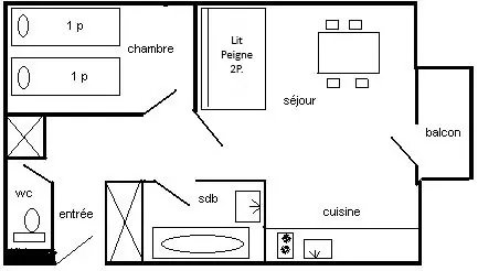 Résidence Les Hameaux I