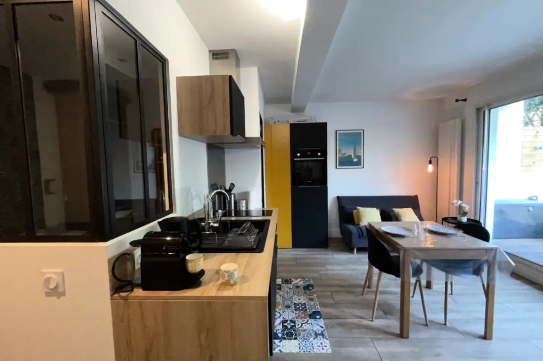 Appartement Avec Jardin Chaleureux Et Raffiné