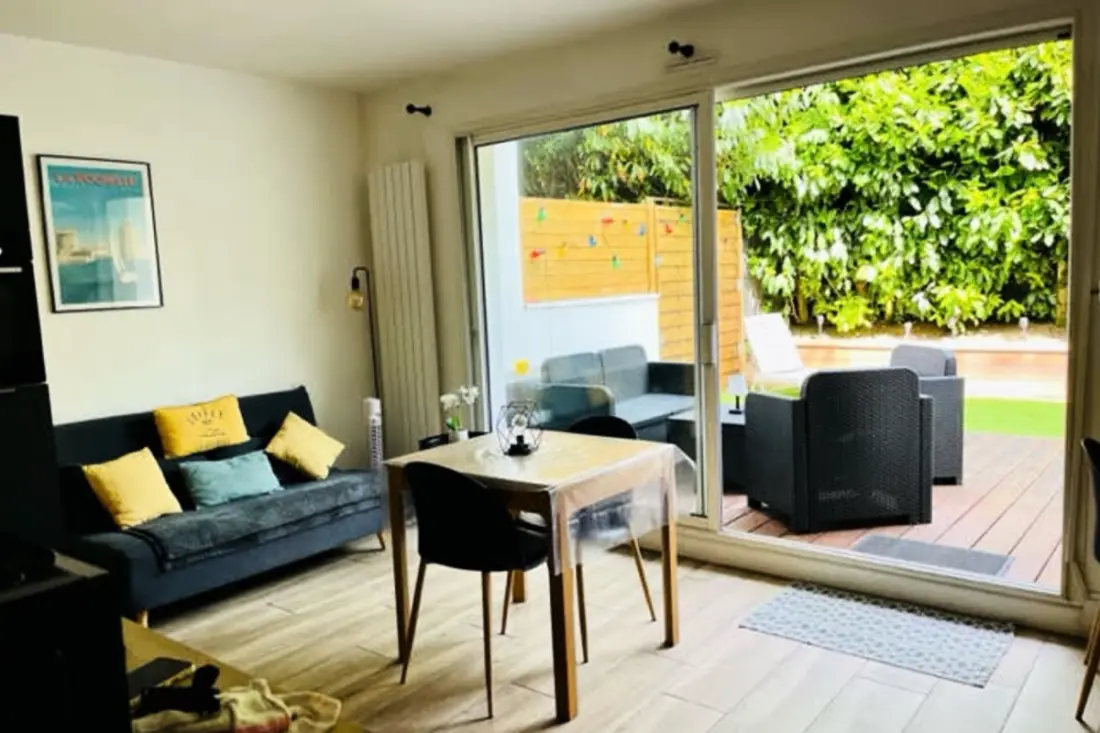 Appartement Avec Jardin Chaleureux Et Raffiné