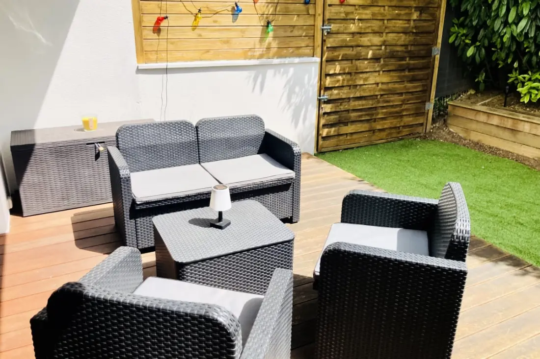 Appartement Avec Jardin Chaleureux Et Raffiné